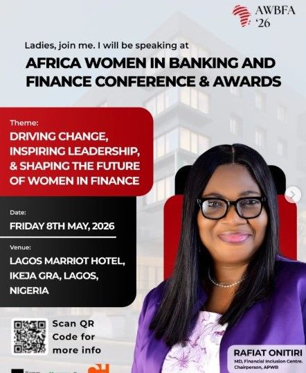 Africa Women in Banking and Finance Conference & Awards (AWBFA) Event Banner