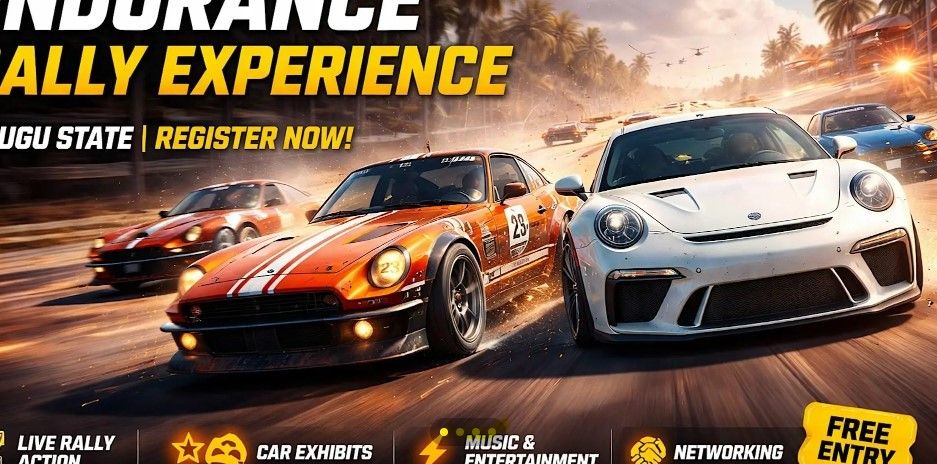Ozulu Racing Rally Experience | Enugu 2026 Event Banner