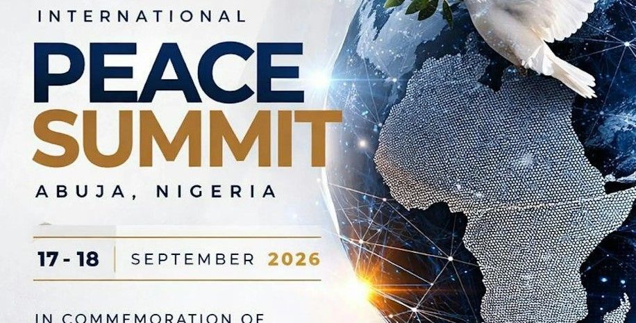 INTERNATIONAL PEACE SUMMIT 2026 Event Banner