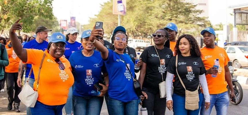 TThe Big Walk (Check Your Bobi) – World Cancer Day Awareness Event Banner